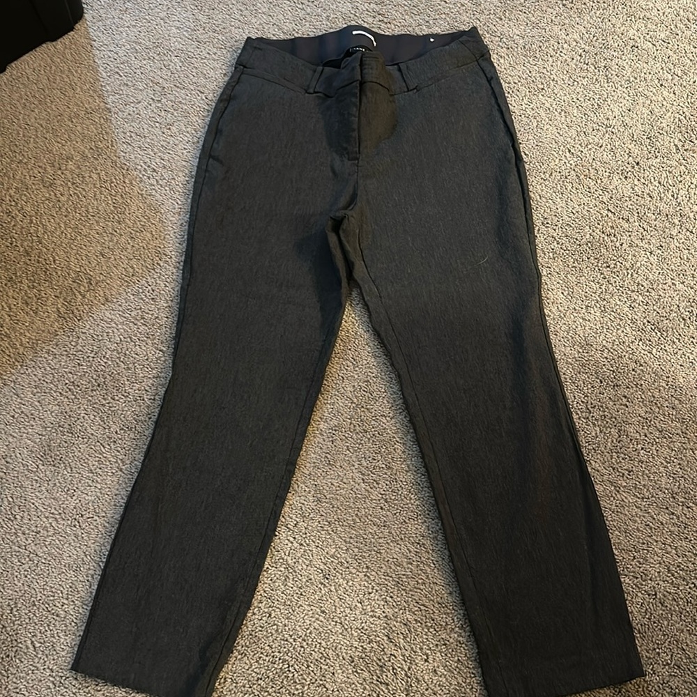 Lane Bryant gray pants 16r inseam 27” EUC